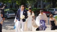 UDALA SE DRAGANA KOSJERINA: Mlada zablistala u beloj venčanici